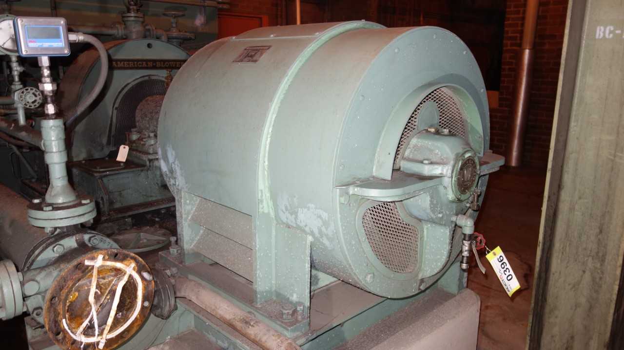 LOT OF 2 ASSORTED WESTINGHOUSE 2300V-AC INDUCTION MOTOR - ELECTRIC MOTORS