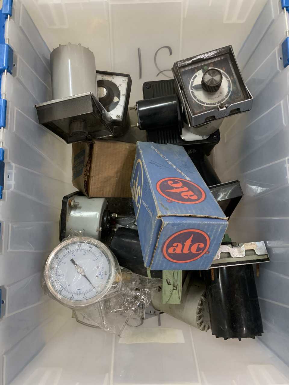 LOT OF ASSORTED TIMERS AND PANEL METERS ATC EAGLE SIGNAL - MISCELLANEOUS