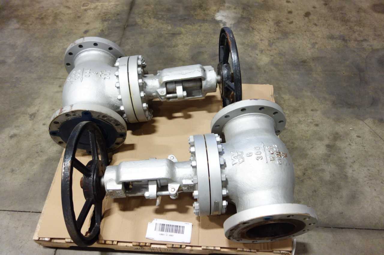LOT OF 2 WILLIAMS GLOBE VALVES - GLOBE VALVE