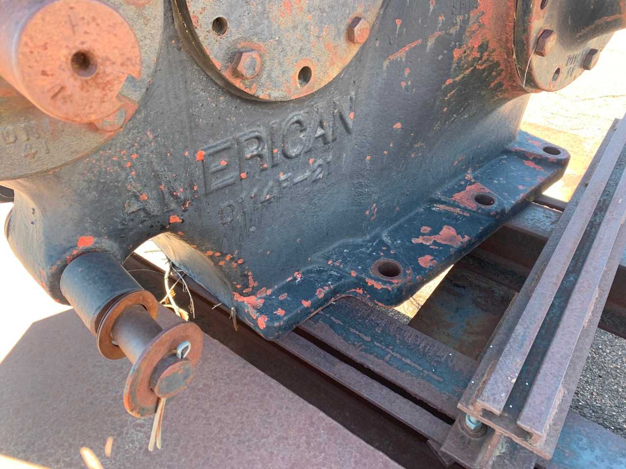 American 114D-200-54/wide base/without the belt roll - PALLET JACKS