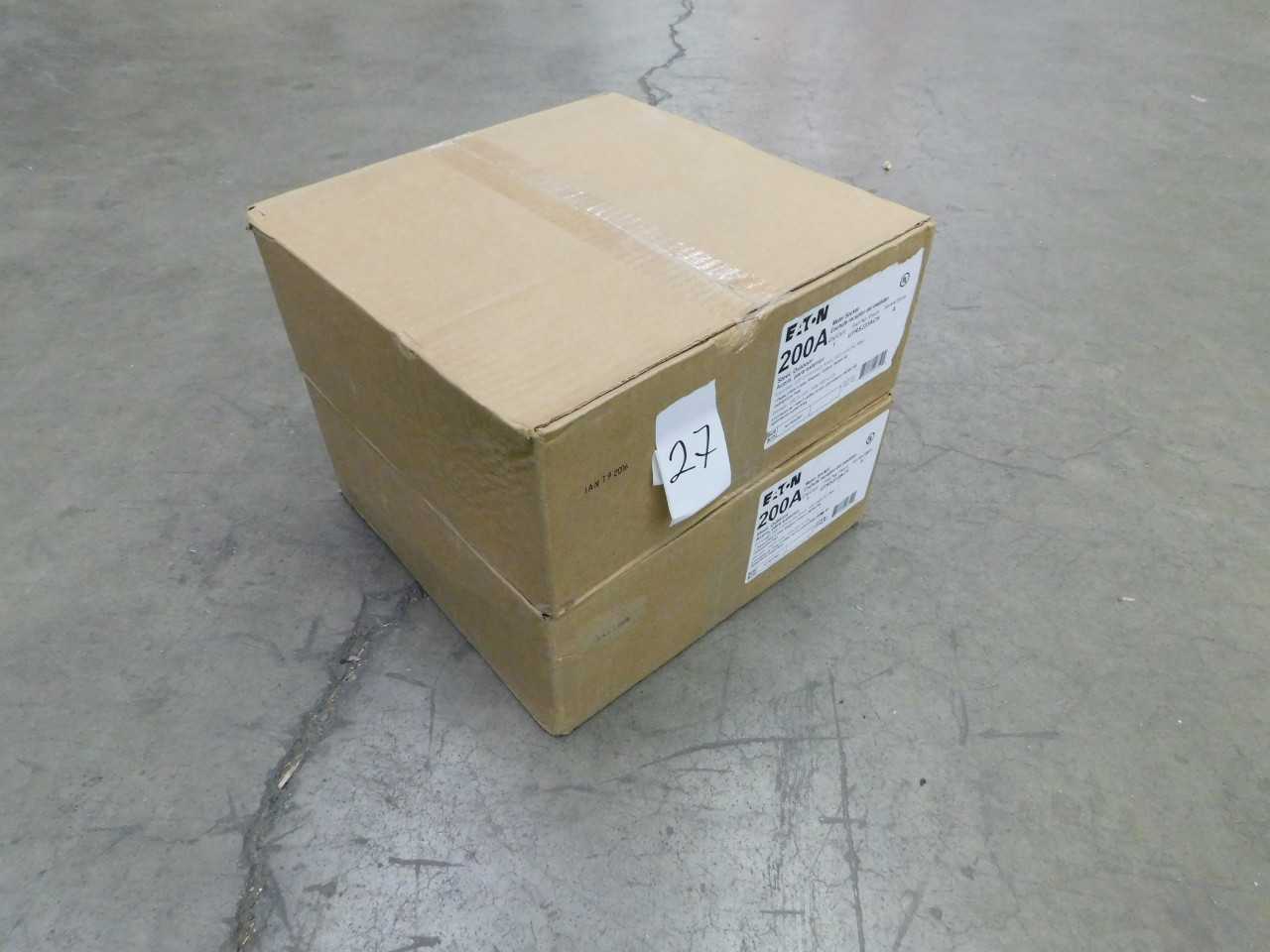 Lot of 2 Meter Sockets - ELECTRICAL COMPONENTS