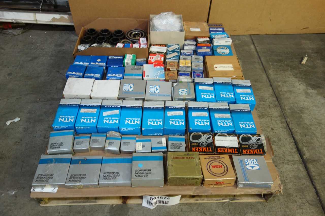 PALLET OF ASSORTED BEARINGS - BEARINGS