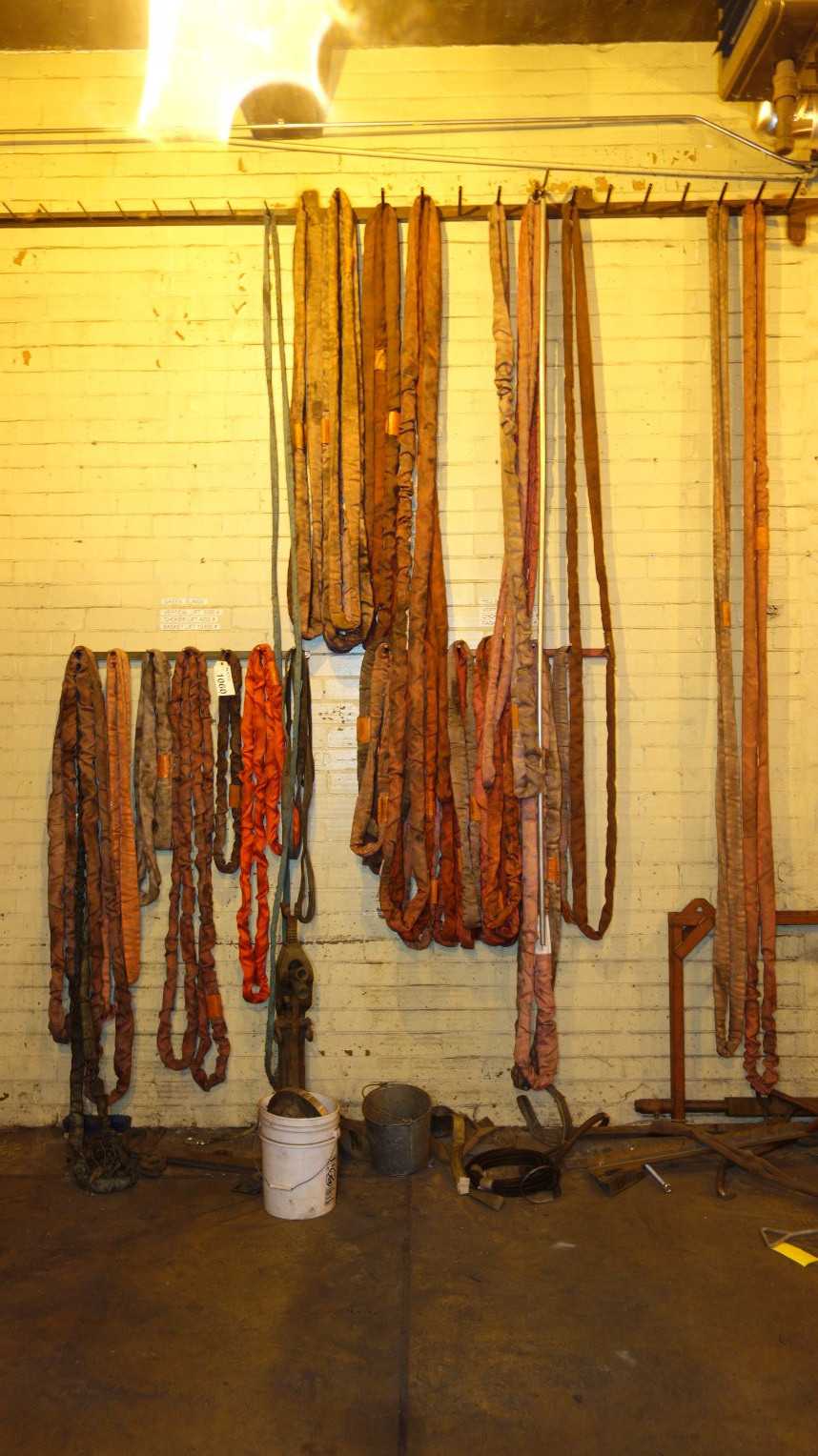 LOT OF ASSORTED LIFTING SLINGS, LIFTALL TUFLEX, TWINTEX - LIFTING EQUIPMENT