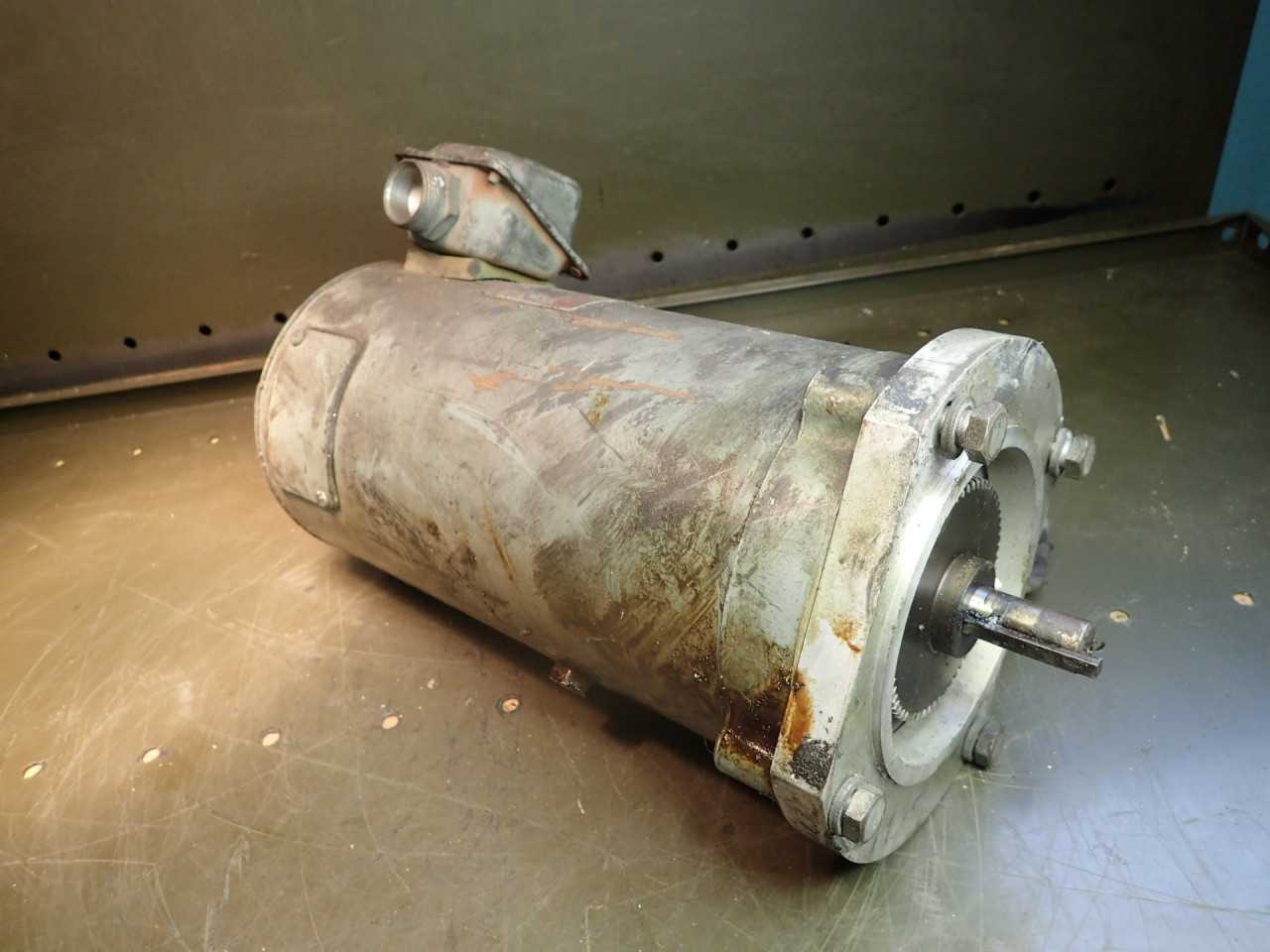 GE 5BPB-56PAA16 1/2HP Electric Motor 90V DC 5.2A 5/8 Shaft fr 56 w/ Speed Sensor - ELECTRIC MOTORS