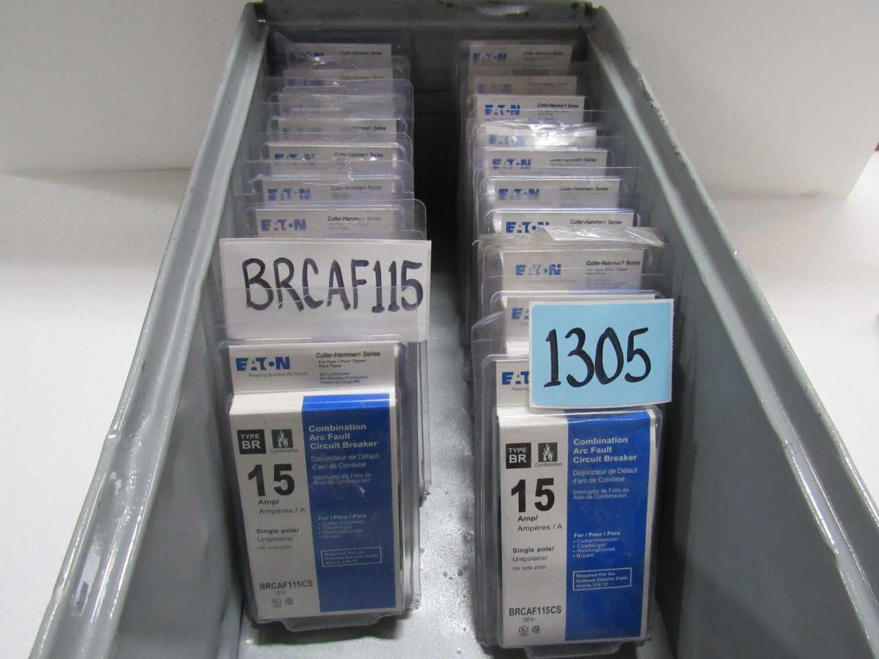 LOT OF EATON RESIDENTAL BREAKERS - MISCELLANEOUS