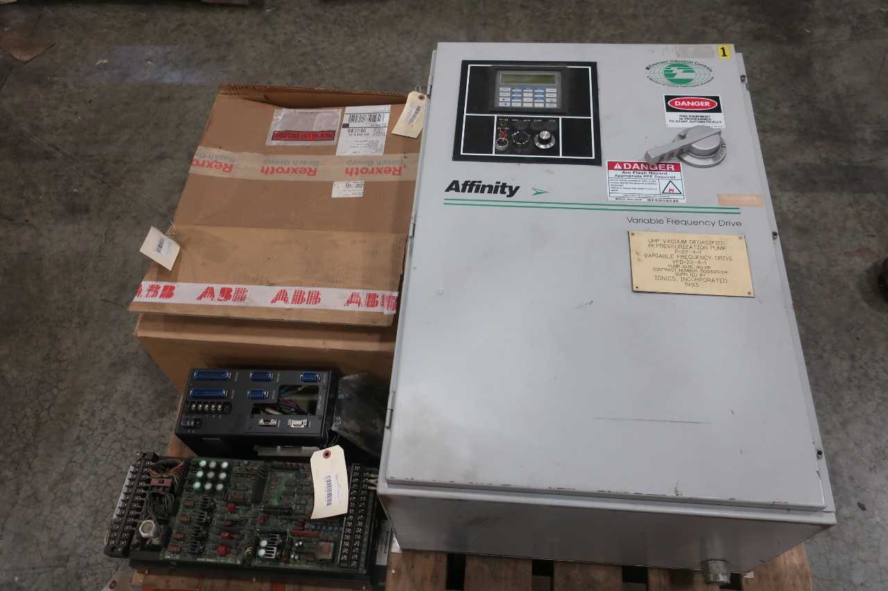 1 PALLET OF MOTOR DRIVE, SERVO DRIVE, CONTROLS, SERVO MOTOR- EMERSON INDUSTRIAL CONTROLS, YASKAWA, ABB, INDRAMAT - SERVO