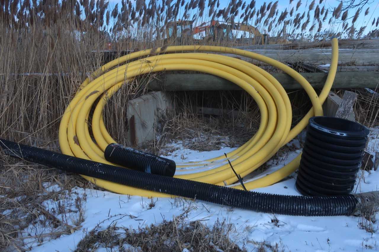 LOT OF ASSORTED TUBING - TRAILER MOUNTED EQUIPMENT