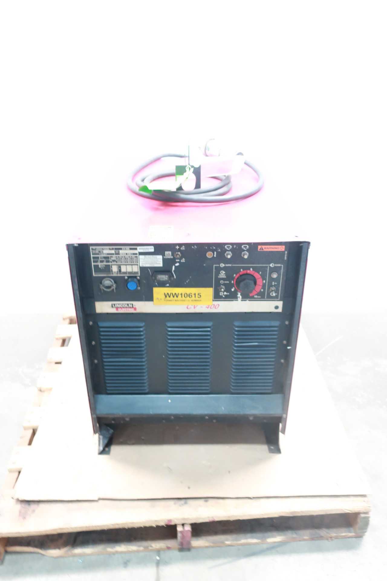 LINCOLN ELECTRIC CV-400 IDEALARC 3PH 575V-AC MIG WELDER - WELDING EQUIPMENT LINCOLN ELECTRIC CV-400 IDEALARC 3PH 575V-AC MIG WELDER - WELDING EQUIPMENT