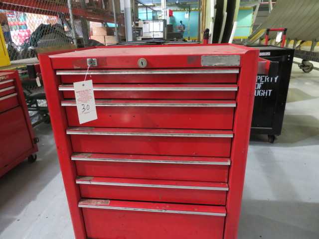 Snap On 7 Drawer Tool Box - TOOL STORAGE