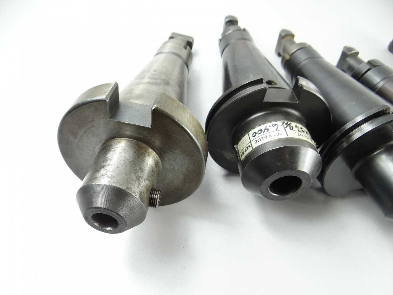 LOT OF 5 ERICKSON NMTB50 END MILL HOLDERS - MILLING MACHINES