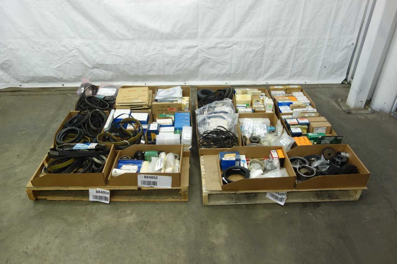 2 PALLETS OF ASSORTED POWER TRANSMISSION REPLACEMENT PARTS - POWER TRANSMISSION