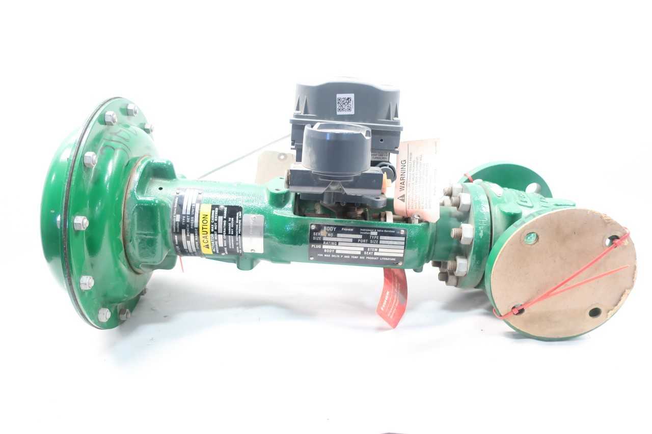 FISHER TYPE ET PNEUMATIC TYPE 667 300 DVC6200 1-1/2IN CONTROL VALVE - CONTROL VALVE