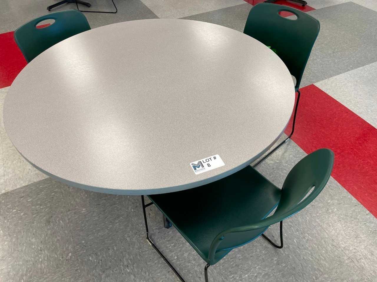 Round Table w/ 3 Chairs - PLANT & FACILITY EQUIPMENT