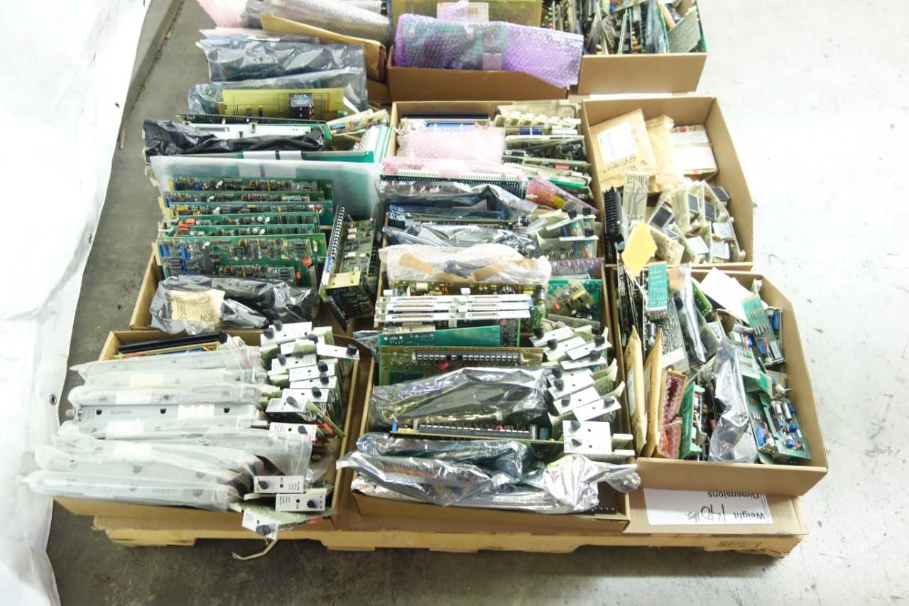 2 PALLETS OF ASSORTED PCB CIRCUIT BOARDS - AUTOMATION & CONTROLS