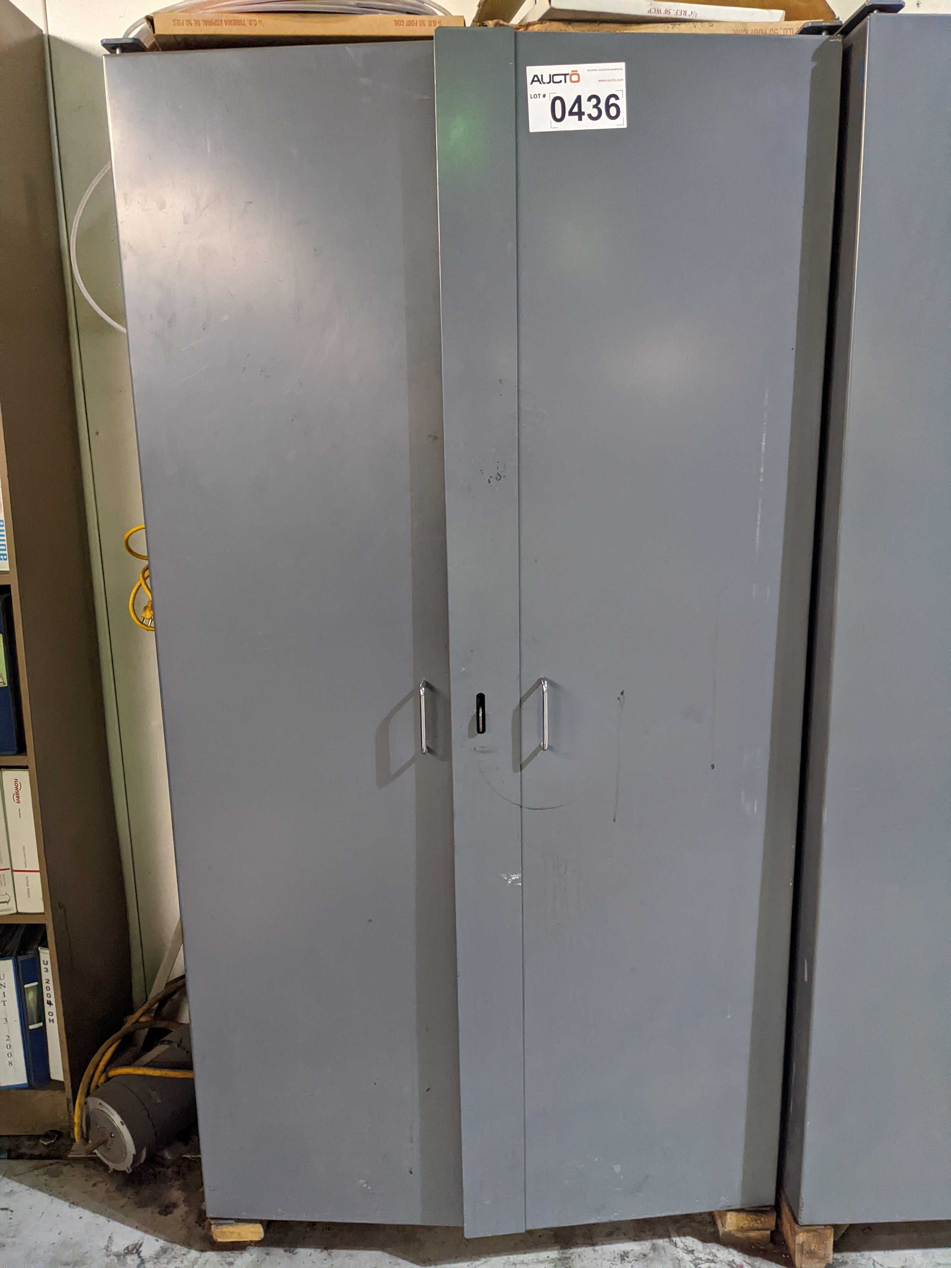 CABINET AND CONTENTS - PROCESS EQUIPMENT