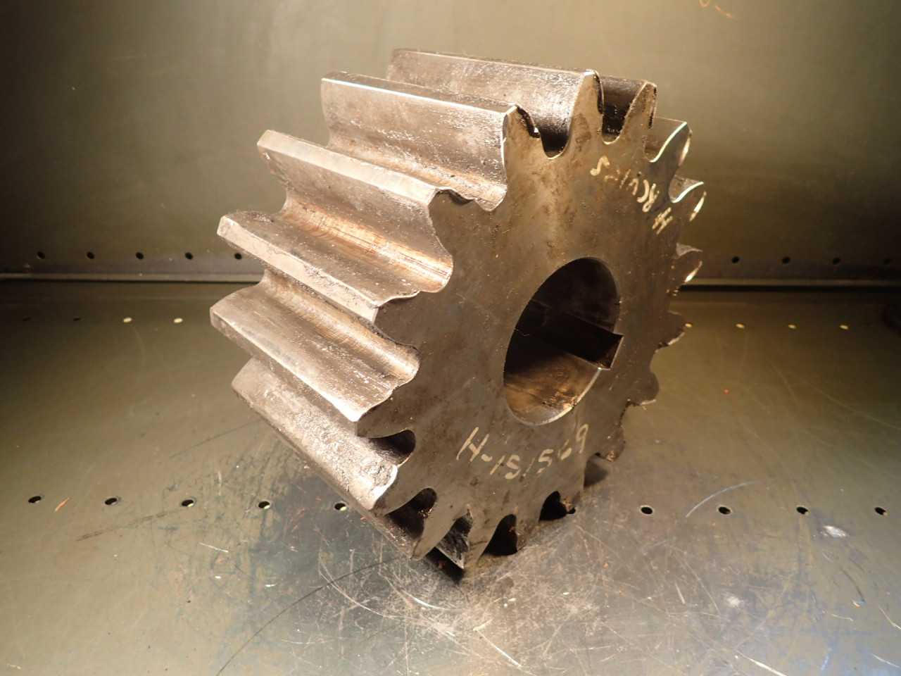 1.75-DP Type A Spur Gear 10-3/4" OD 3-3/4" Keyed Bore 5-3/8" Face - HOLEMAKING TOOLS