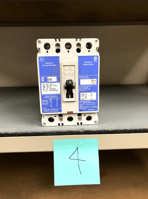 Cutler Hammer Breaker - CIRCUIT BREAKERS