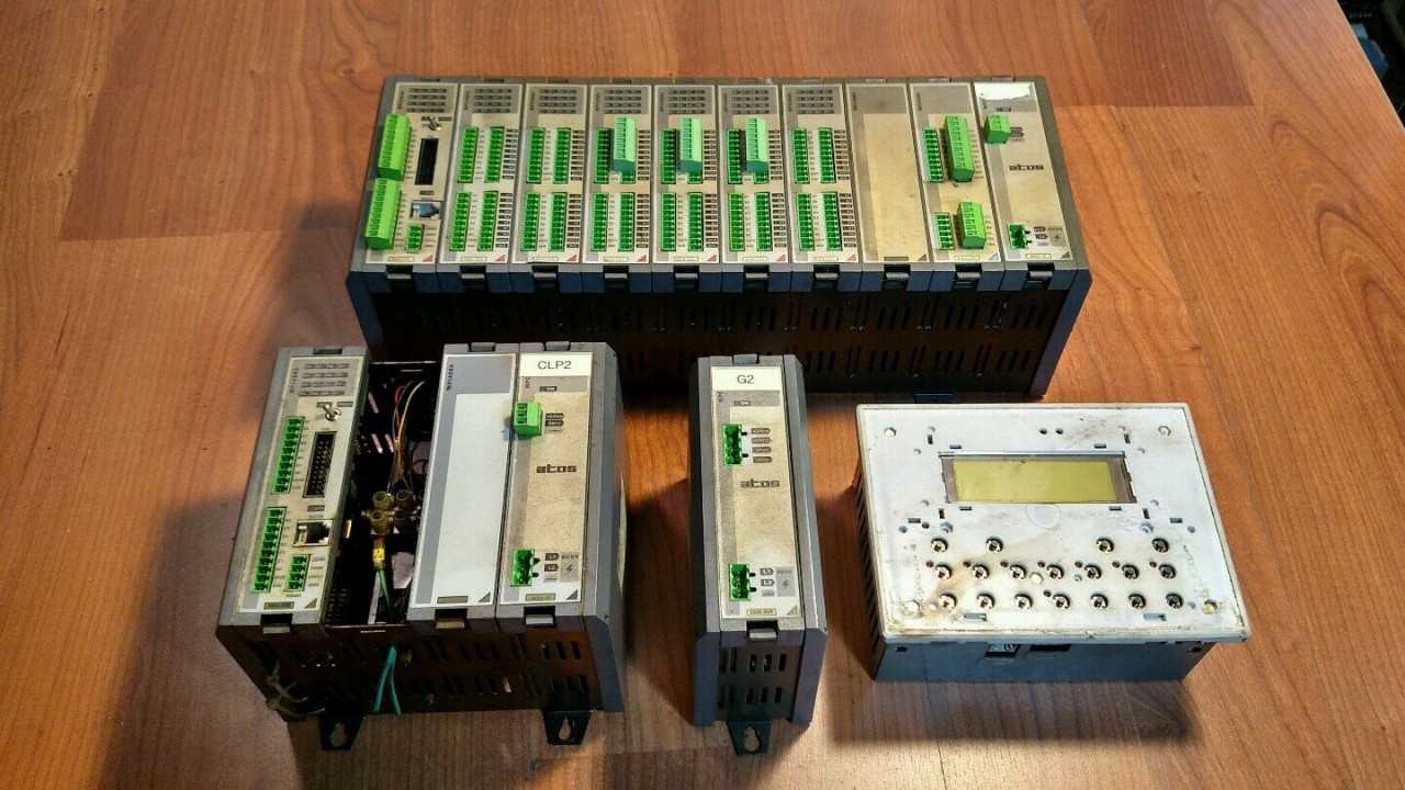 Atos MPC4004 PLC System Set Includes 3 Pieces - Used - Bench Tested - AUTOMATION & CONTROLS