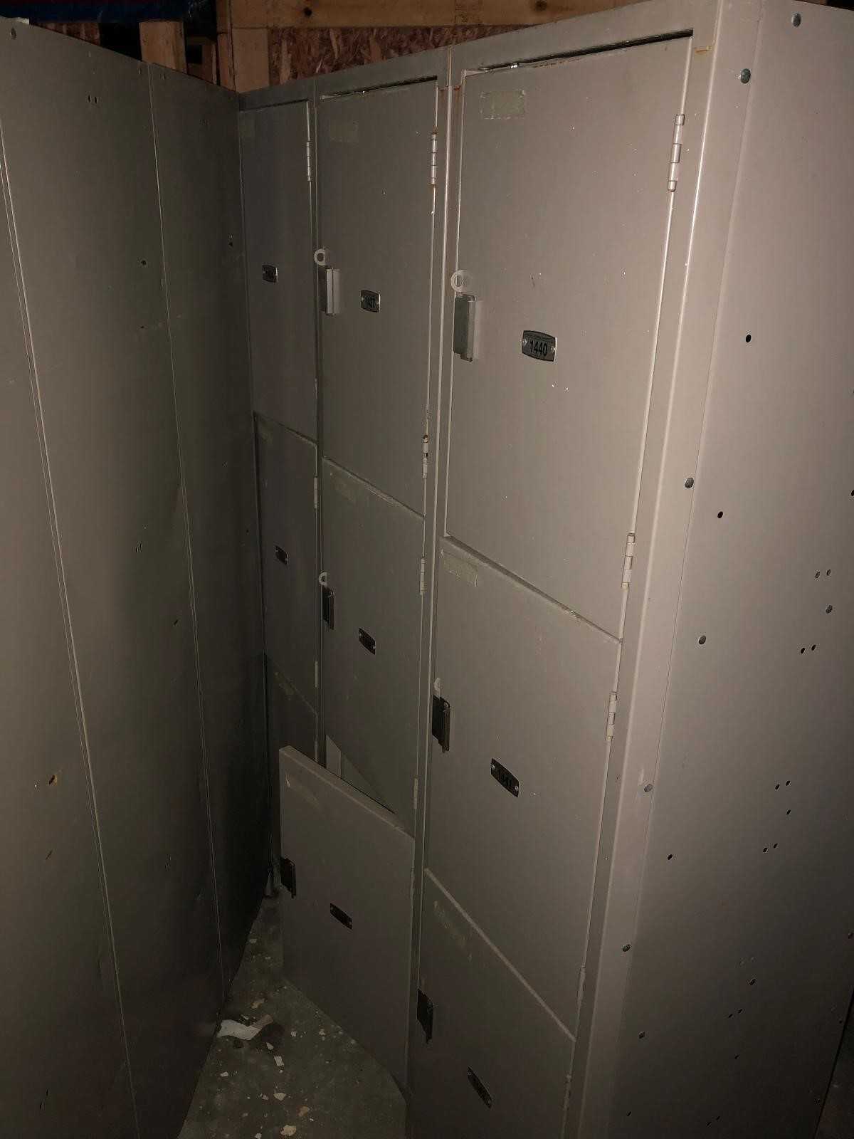 Lot of 29 Cube Locker Sets - TOOL STORAGE