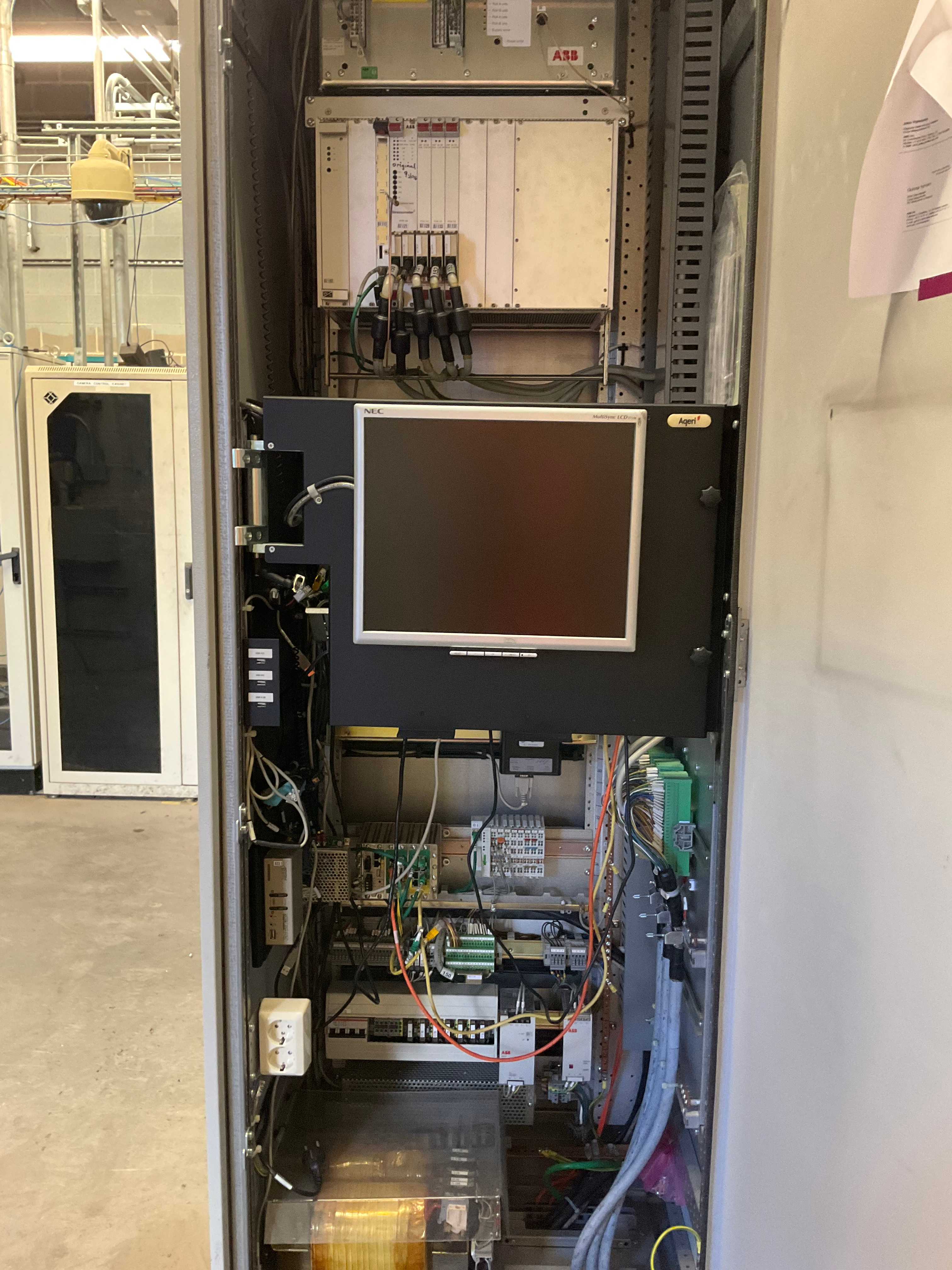 ABB STRESSOMETER WITH DOMNICK HUNTER CHILLER - METAL INSPECTION EQUIPMENT