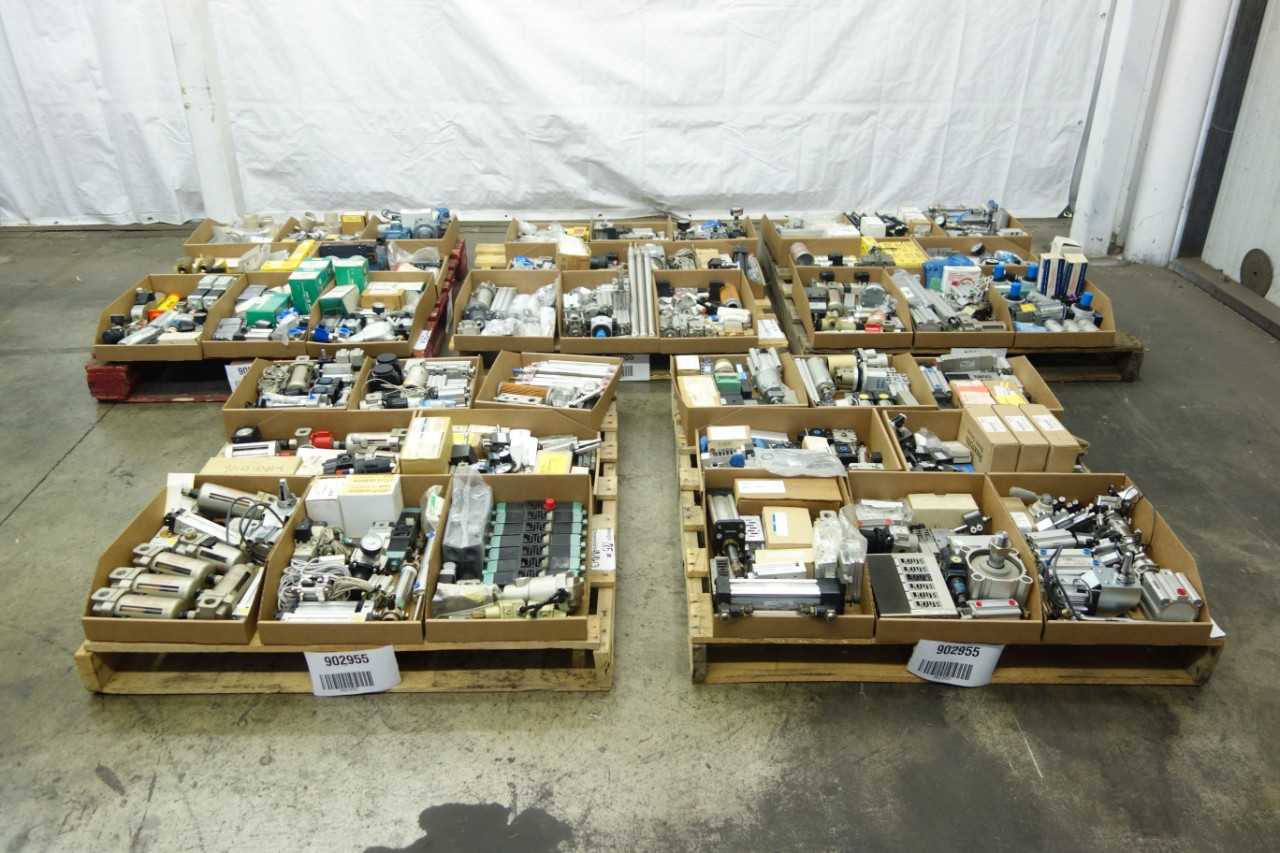 5 PALLETS OF PNEUMATIC REPLACEMENT PARTS - PNEUMATIC POWER TOOL
