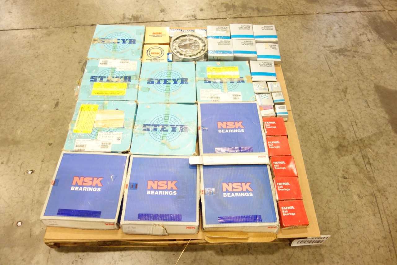 1 PALLET OF ASSORTED BEARINGS - BEARINGS