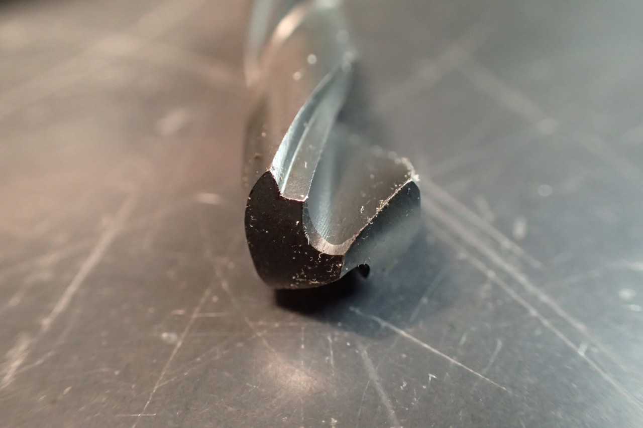 1/2" Drill Bit 6" Extra Long Flutes Morse Taper #1 Shank MT1 1MT Made in England - MACHINING EQUIPMENT PARTS