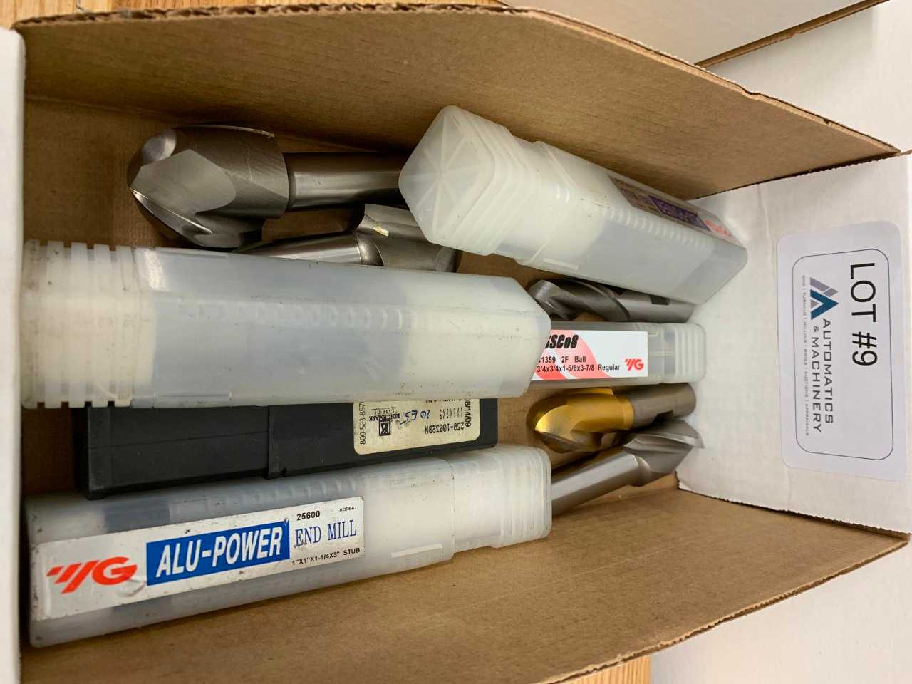 Assorted 2 flute Radius Mills  - Many new - ELECTRIC POWER TOOLS