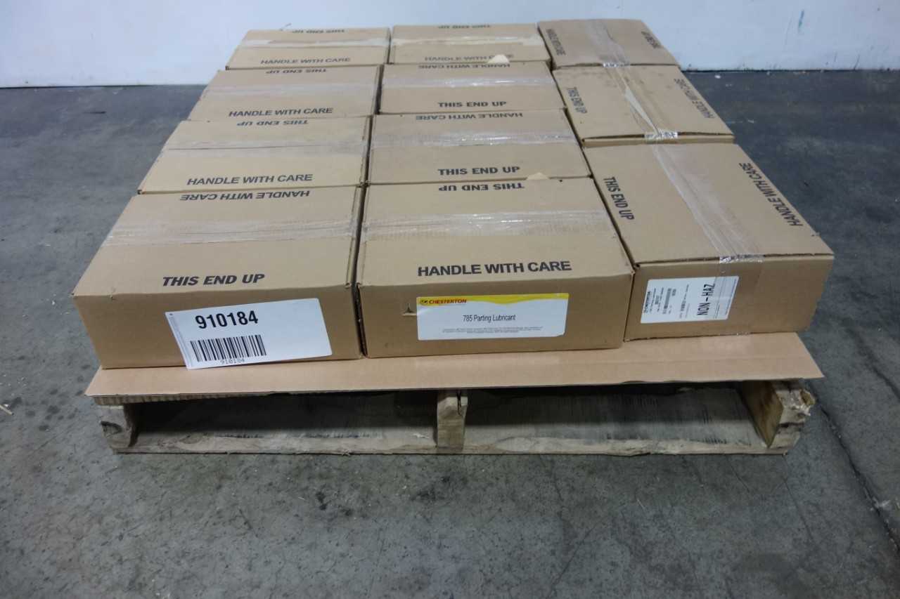 1 PALLET OF CASES OF 12 CHESTERTON 785 PARTING LUBRICANT 500GM - PART NUMBER D857749-080747 785 - INDUSTRIAL PARTS