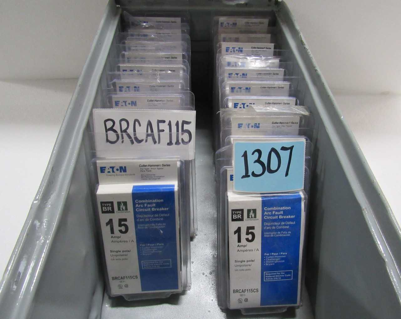 LOT OF EATON RESIDENTAL BREAKERS - MISCELLANEOUS LOT OF EATON RESIDENTAL BREAKERS - MISCELLANEOUS