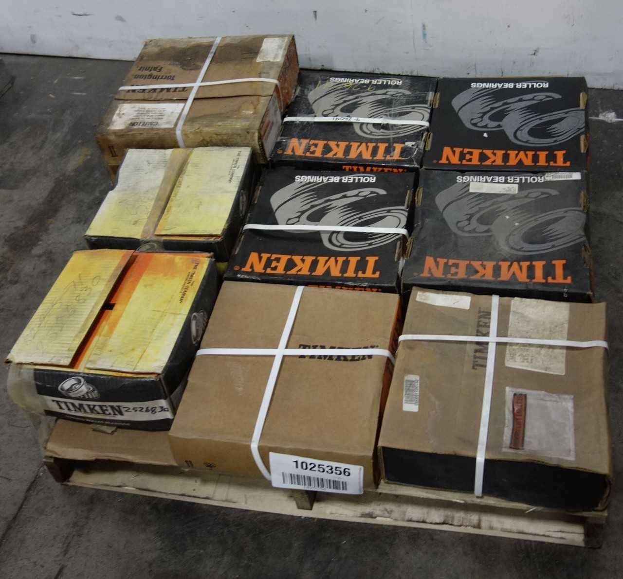 LOT OF ASSORTED TIMKEN BEARINGS - BEARINGS