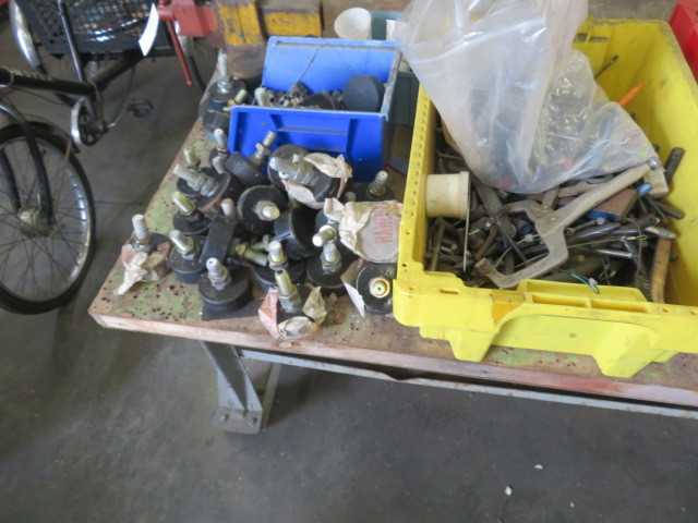 Rolling Cart and Contents - MISCELLANEOUS