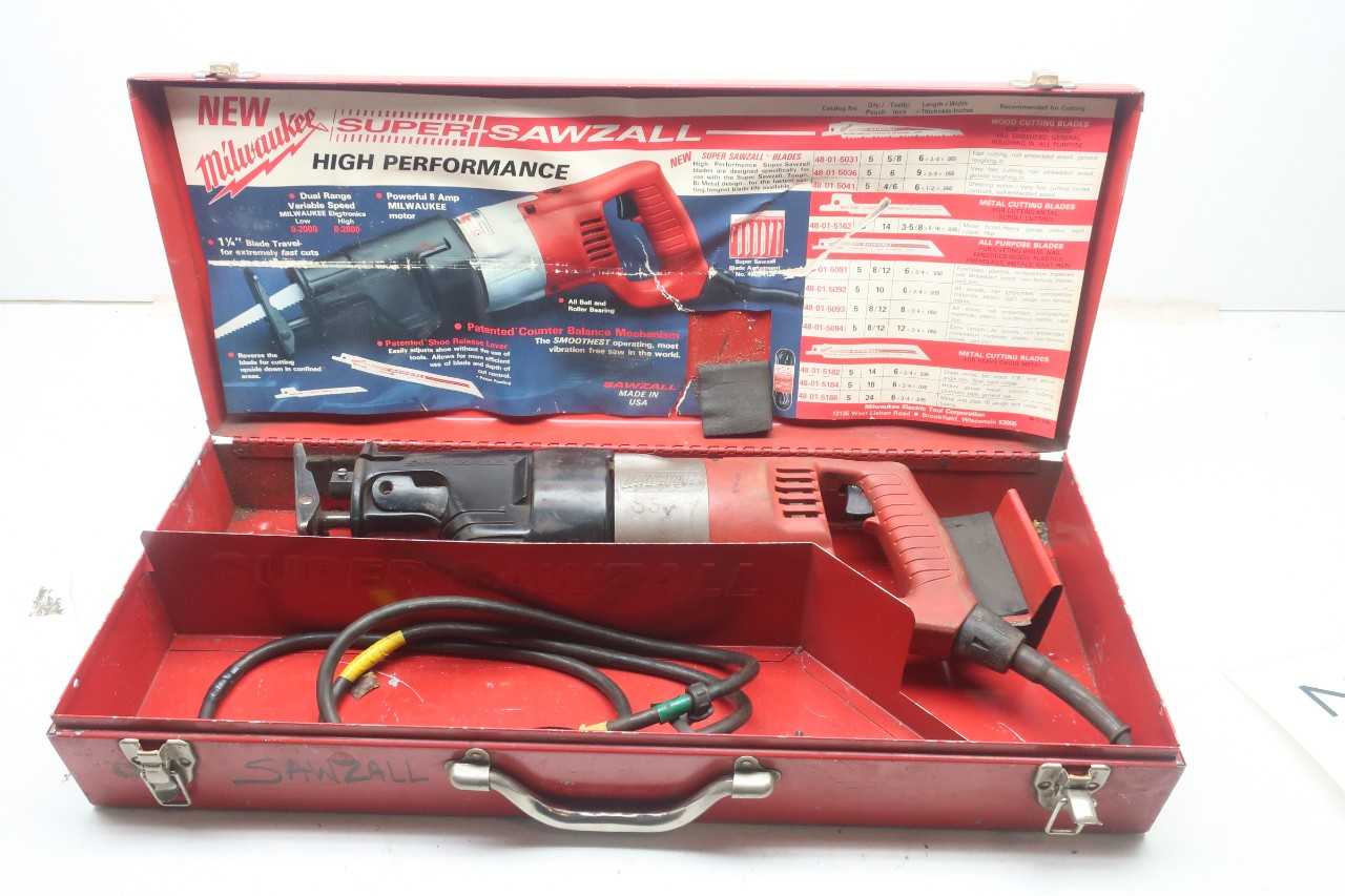 MILWAUKEE HEAVY DUTY SUPER SAWZALL - ELECTRIC POWER TOOLS