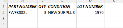 NEW SURPLUS BREAKERS - MISCELLANEOUS