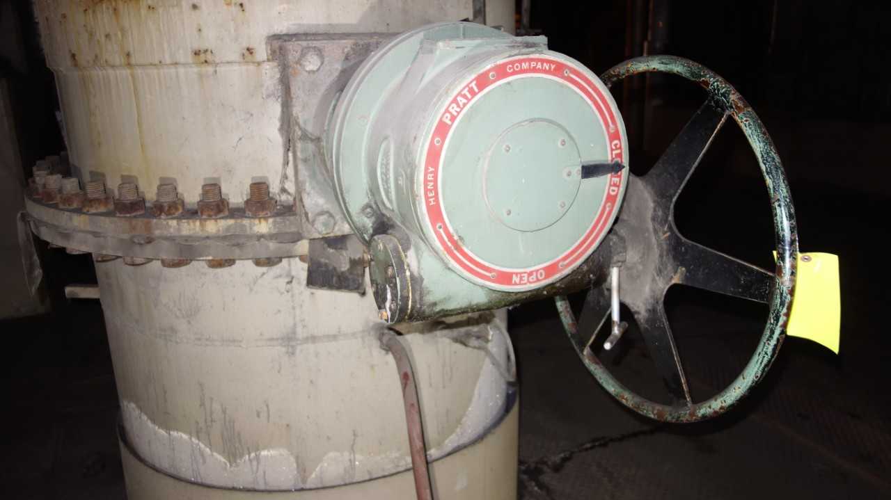 LIMITORQUE HENRY PRATT 3R H MANUAL BUTTERFLY VALVE - VALVES