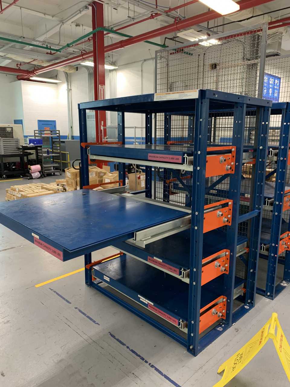 Adjustable Heavy Duty Tooling Shelves - MACHINING ACCESSORIES & TOOLING