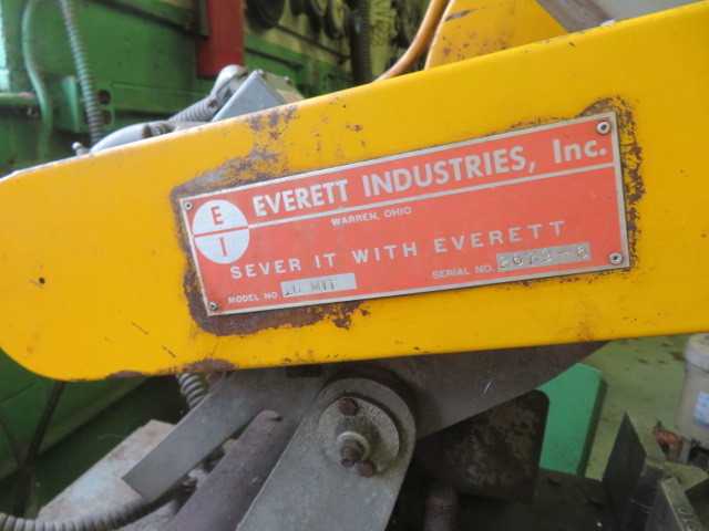 Everett 16" abrasive cut off saw - MISCELLANEOUS