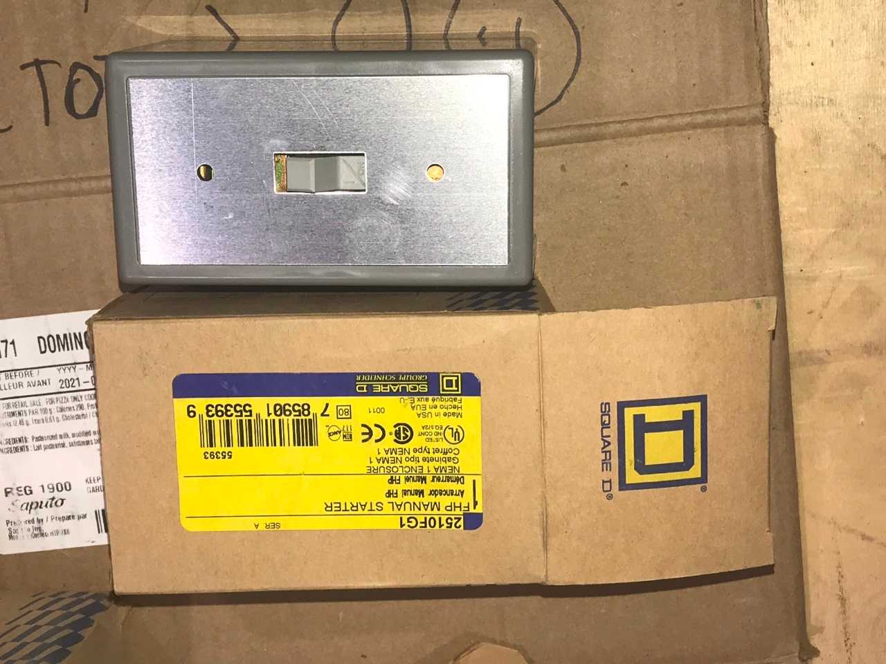 SQD MOTOR STARTING SWITCH (QTY 42 ) - CONDUIT FITTING