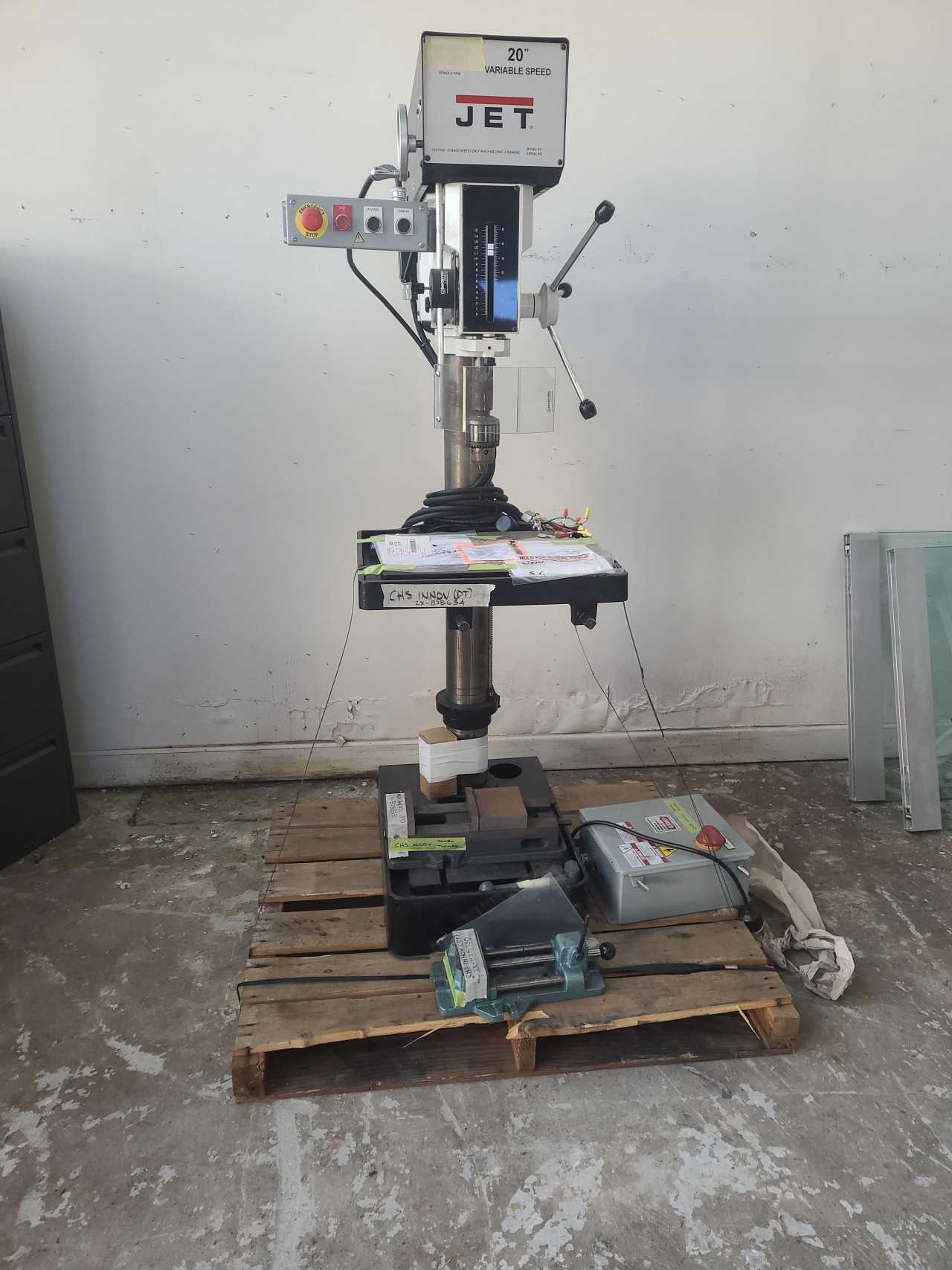 Jet 20 Inch Drill Press (2491076) Charleston - UPRIGHT DRILL PRESSES