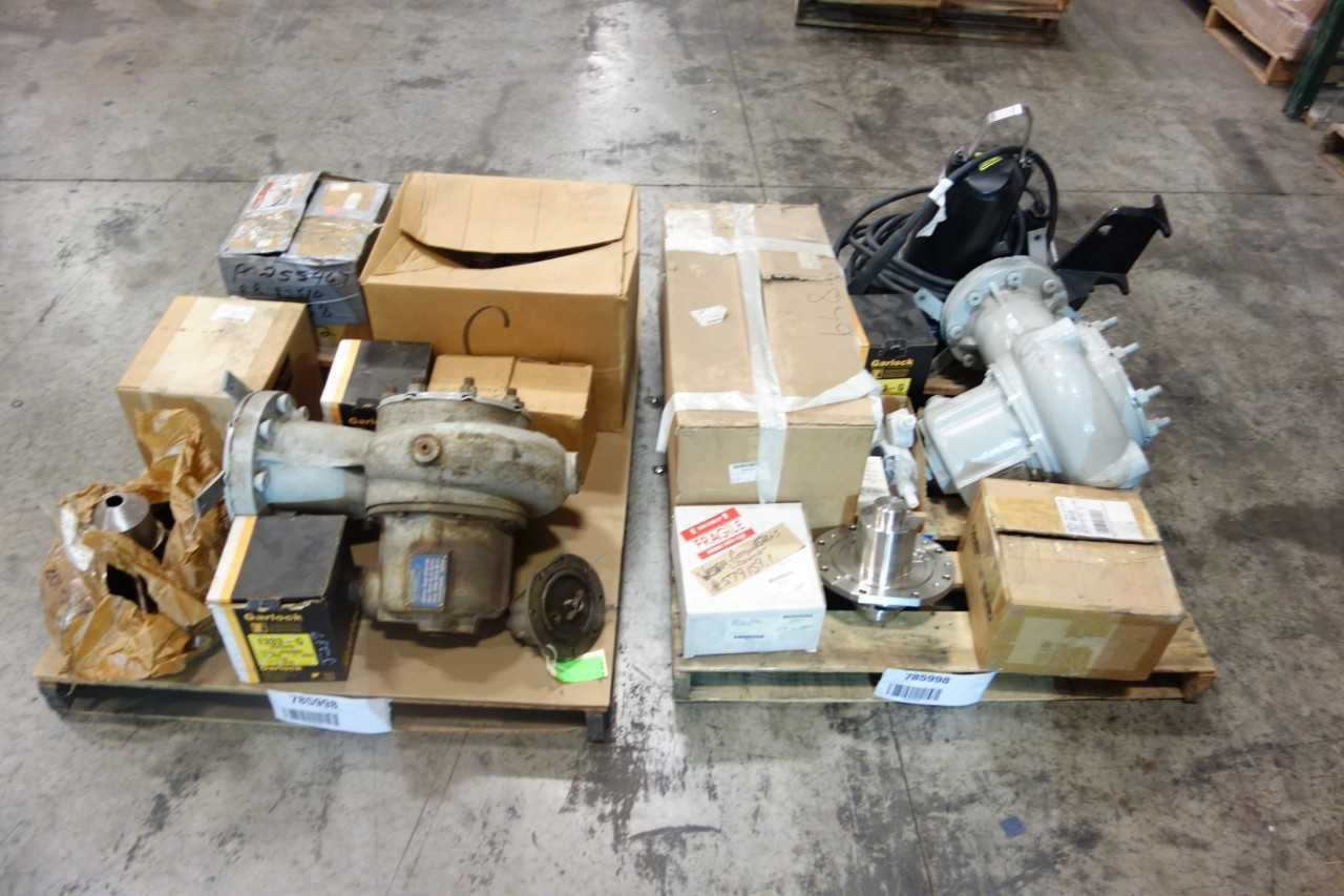2 PALLETS OF ASSORTED PUMPS AND PUMP ACCESSORIES - PUMPS