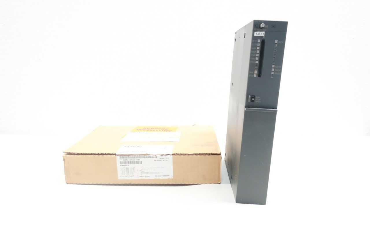 SIEMENS 6ES7417-4HL04-0AB0 SIMATIC S7 CPU PROCESSOR MODULE - AUTOMATION & CONTROLS
