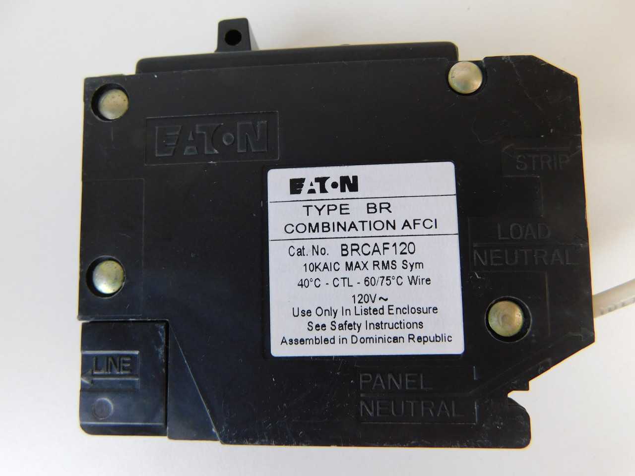 Lot of Quantity 16x BRCAF120QN Arc Fault Breakers - CIRCUIT BREAKERS