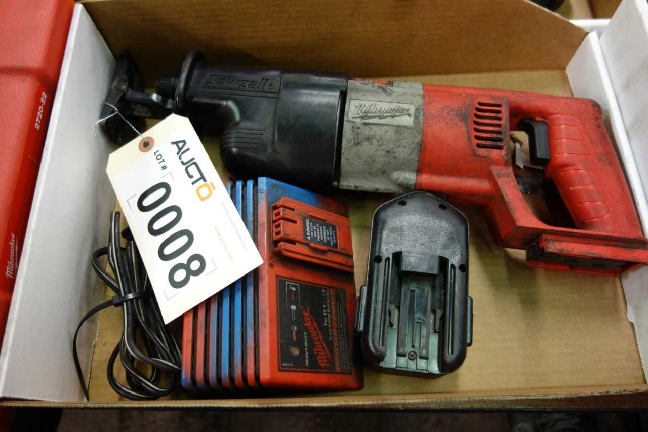 MILWAUKEE 6515-20 POWER PLUS SAWZALL 18V-DC - ELECTRIC POWER TOOLS
