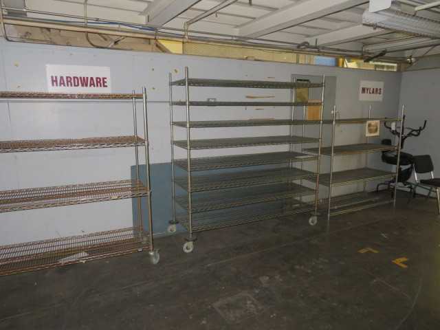Racks on Wheels (4) Lot - MISCELLANEOUS