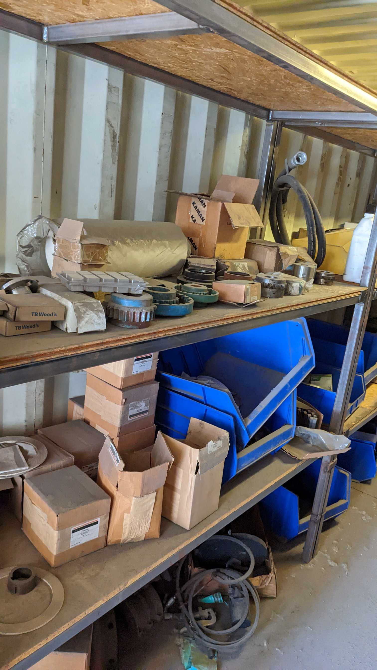CONTENTS OF CONTAINER - INDUSTRIAL PARTS