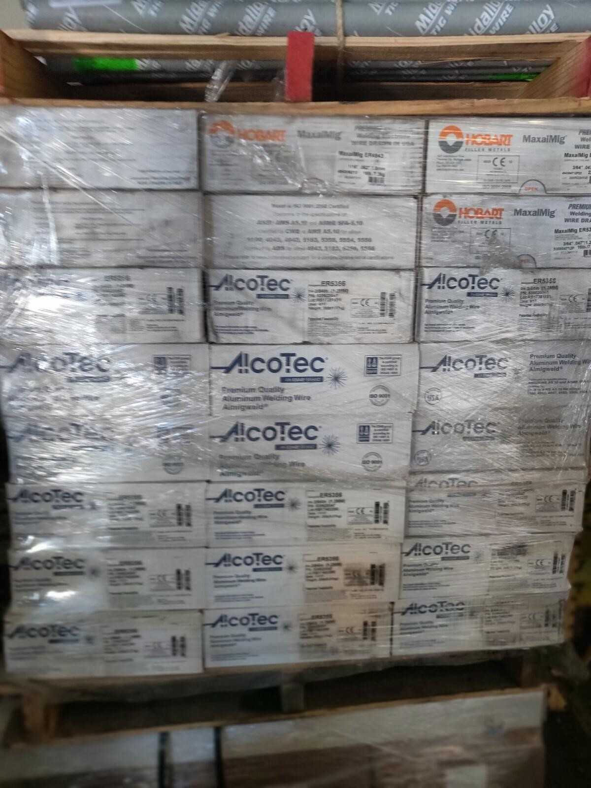 Hobart ER5356 New Weld Wire 800 lbs LOT Hobart ER5356 New Weld Wire 800 lbs LOT