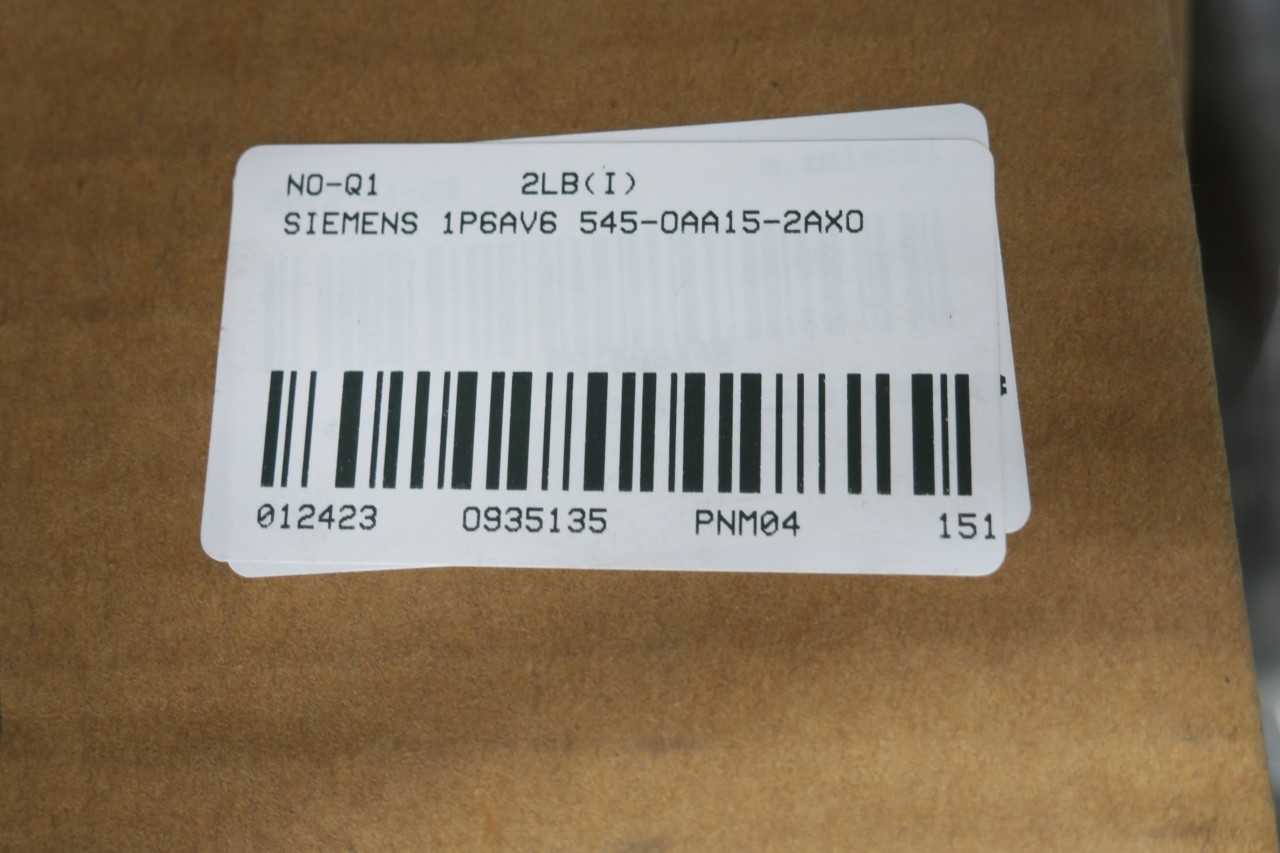 SIEMENS 6AV6 545-0AA15-2AX0 SIMATIC TP070 TOUCH PANEL - AUTOMATION & CONTROLS