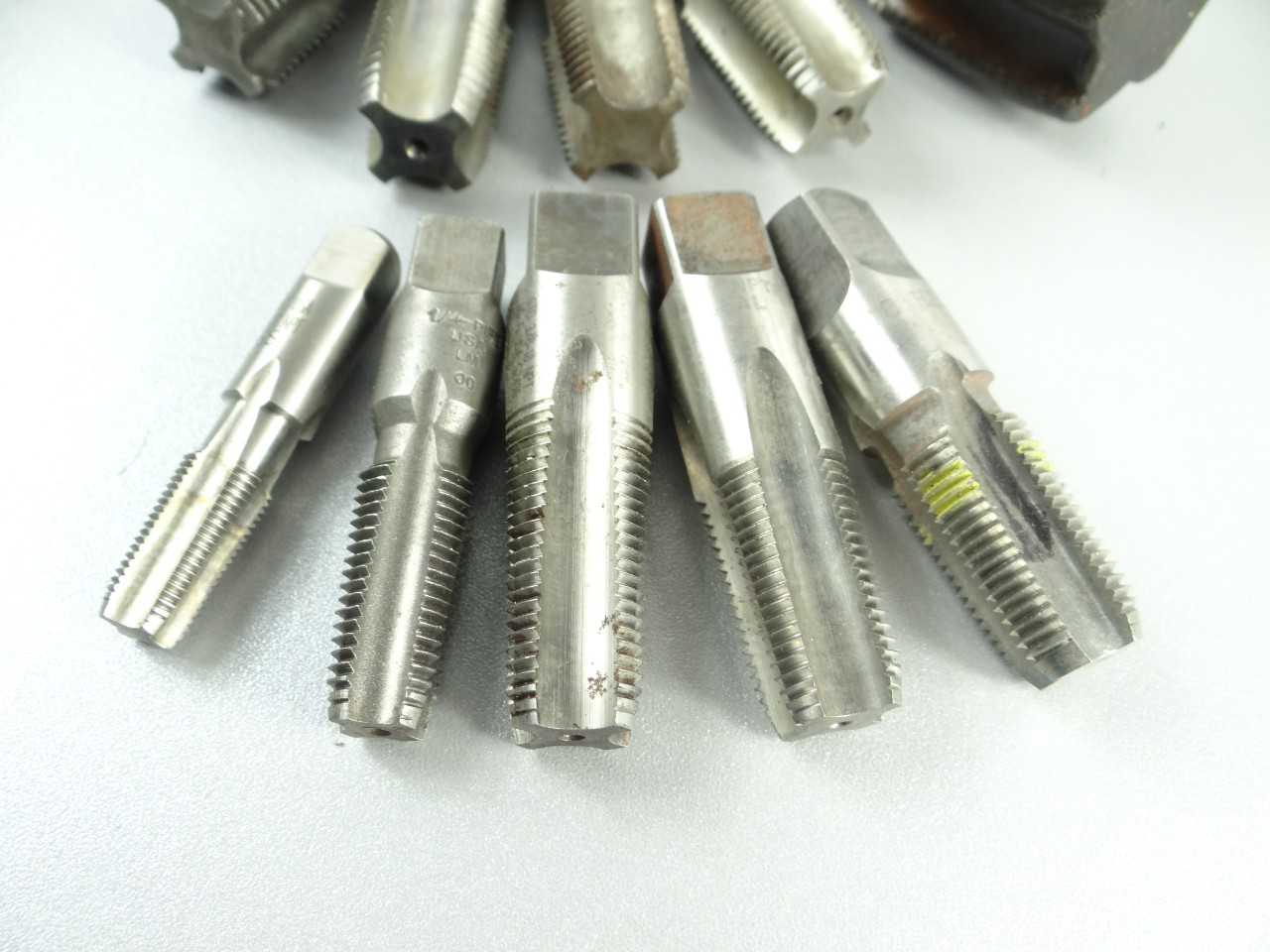 Lot of 10 HSS Pipe Taps - MACHINING ACCESSORIES & TOOLING