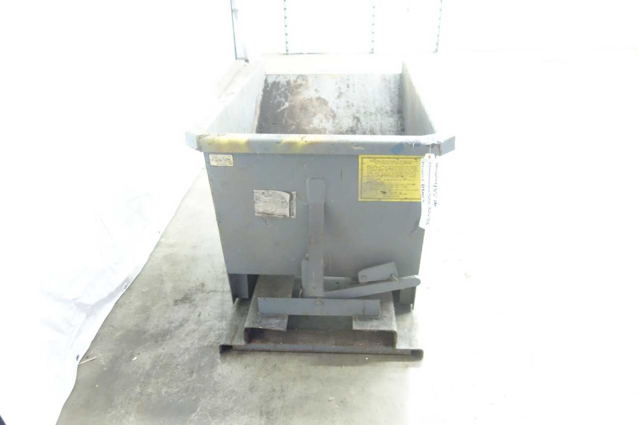 WRIGHT STATIONARY SELF DUMPING HOPPER - WASTE BINS
