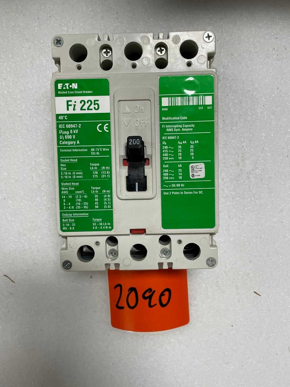 NEW SURPLUS BREAKERS - MISCELLANEOUS